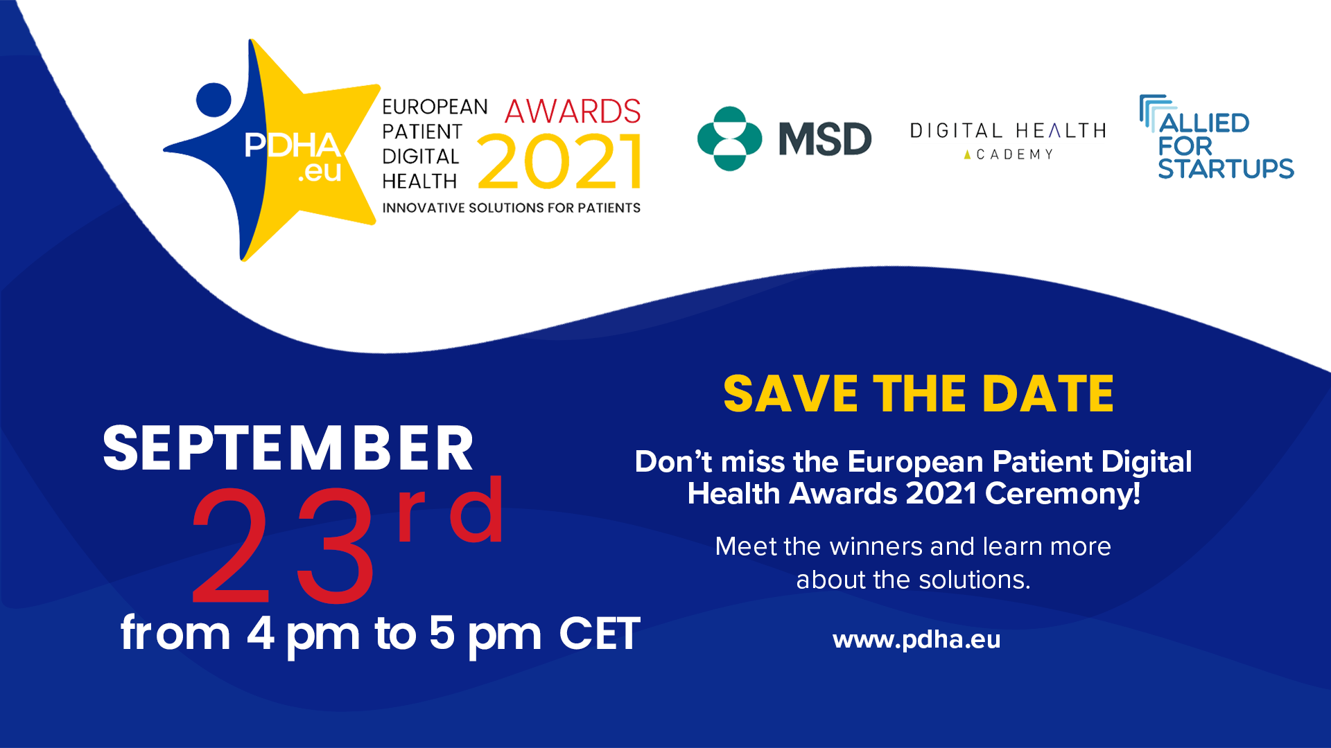 PDHA 2021 - Save the Date