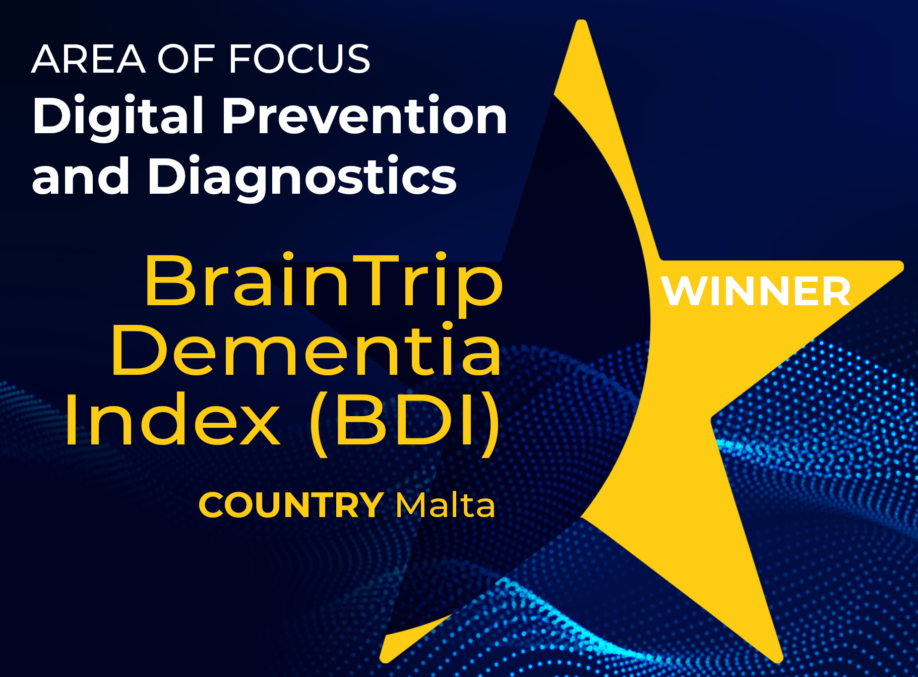 BrainTrip Dementia Index (BDI) - Malta