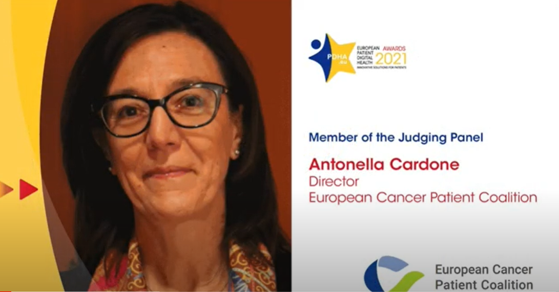 EUPDHA21 - ANTONELLA CARDONE, DirectorEuropean Cancer Patient Coalition (ECPC)