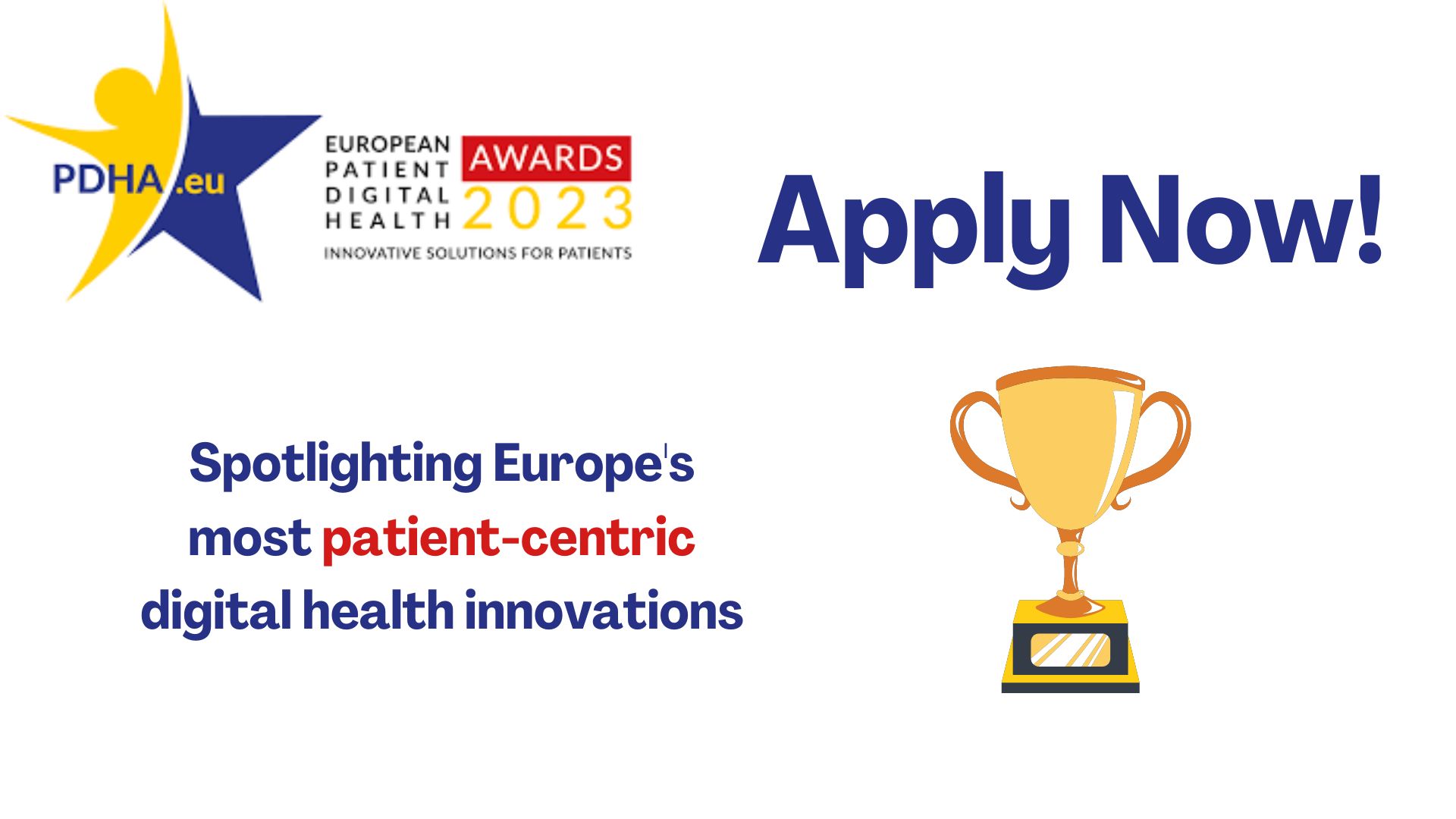 The European Patient Digital Health Awards: Call for Applications